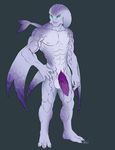  abs balls barbs biceps big_balls big_penis claws genital_slit green_eyes hand_on_hip iggi looking_at_viewer male marine muscles nipples nude original_character pecs penis pose purple_penis scales sheath slit solo standing tail_fin the_legend_of_zelda thick_penis toe_claws toned vein veiny_penis video_games zora 