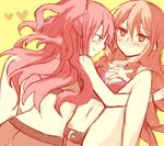  akuma_no_riddle bad_id bad_pixiv_id blush highres inukai_isuke long_hair minami_(kiminitokimeki) multiple_girls sagae_haruki yuri 