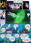  barrier clothed clothing comic dialog english_text female fight friendship_is_magic golem group hair hood human humanized male mammal mauroz multi-colored_hair my_little_pony not_furry pinkie_pie_(mlp) shadowbolts_(mlp) text tiara twilight_sparkle_(mlp) wings 