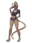  cat clothed clothing feline female hair kitty_kei mammal smile 