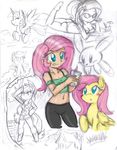  anthro anthrofied apple applejack_(mlp) basket bikini black_and_white blue_eyes blush breasts cleavage clothed clothign clothing cloud cutie_mark danmakuman drink equine eyewear female fluttershy_(mlp) flying friendship_is_magic fruit gameboy glass glasses grass horn house human humanized lagomorph lying magazine mammal monochrome my_little_pony navel pegasus rabbit rarity_(mlp) scootaloo_(mlp) shirt sitting sketch sky straw sunglasses swimsuit tongue tongue_out towel twilight_sparkle_(mlp) umbrella winged_unicorn wings 