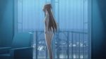  animated animated_gif asuna_(sao) attack bra brown_hair hitting lingerie long_hair lowres panties sword_art_online tears underwear 