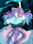  bad_id bad_pixiv_id bangs book eiko_(ykmykr) magic patchouli_knowledge solo touhou 