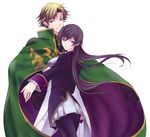  1girl cape code_geass genderswap genderswap_(mtf) gino_weinberg luluko non-web_source pantyhose 