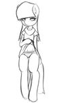  anthro anthrofied blush clothing equine eyelashes female friendship_is_magic hair horse long_hair mammal maud_pie_(mlp) my_little_pony navel panties pony solo taps underwear 