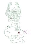  after_sex anus big_butt butt cum cum_in_ass cum_inside disembodied_penis erection female imp looking_at_viewer male midna nude penis pherociouseso pussy smile the_legend_of_zelda twilight_princess video_games 