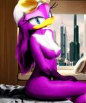  bed breasts edit female fluffy hair long_hair oystercatcher7 photo_manipulation photomorph sega solo sonic_(series) sonic_riders wave_the_swallow 