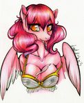  anthrofied breasts bust clothed clothing cum cum_on_breasts dead-kittens3 equine female friendship_is_magic fur hair looking_at_viewer mammal my_little_pony nipple_piercing nipples piercing plain_background solo sweetcake tongue tongue_out white_background 