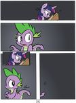  absurd_res comic dragon equine feels female friendship_is_magic fur hair hi_res horn horse male mammal my_little_pony pony princess purple_fur purple_hair redapropos royalty sad spike_(mlp) twilight_sparkle_(mlp) walking winged_unicorn wings 