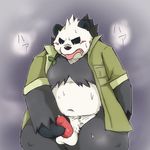  balls bear black_nose censored erection kumano male mammal nintendo panda pangoro penis pok&#233;mon pok&eacute;mon solo video_games 