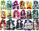  6+boys 6+girls bad_id bad_pixiv_id bear black_hair blonde_hair braid brown_hair bunny character_name danganronpa facial_hair glasses goatee grin hair_ornament hanamura_teruteru highres hinata_hajime japanese_clothes kimono koizumi_mahiru komaeda_nagito kuzuryuu_fuyuhiko mioda_ibuki monokuma monomi_(danganronpa) multicolored_hair multiple_boys multiple_girls nanami_chiaki necktie nidai_nekomaru owari_akane pekoyama_peko pink_hair red_eyes red_hair saionji_hiyoko school_uniform serafuku silver_hair smile sonia_nevermind souda_kazuichi super_danganronpa_2 tanaka_gandamu togami_byakuya_(super_danganronpa_2) translated tsumiki_mikan twin_braids twintails white_hair yellow_eyes 