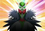  alex_grafo cosplay gardevoir gen_3_pokemon green_hair kill_la_kill kiryuuin_ragyou kiryuuin_ragyou_(cosplay) md5_mismatch mega_gardevoir mega_pokemon parody pokemon pokemon_(creature) pokemon_(game) pokemon_xy red_eyes solo 