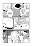  chubby comic demon gay human incubus kira_nerisu male mammal nerisu tanuki tecfront translated underwear 