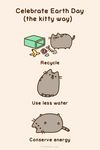  animated cat cute eating english_text feline feral food fur grey_fur happy humor licking mammal nude plain_background pusheen pusheen_corp simple_background text tongue whiskers 