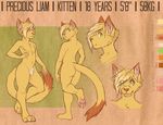  cat cherrybox feline liam looking_back male mammal model_sheet pawpads plantigrade smile solo thick_thighs tongue tongue_out 