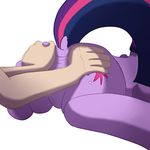  butt butt_grab cutie_mark equine feral friendship_is_magic full_stop hands horn horse human mammal my_little_pony pony raised_tail spreading twilight_sparkle_(mlp) unicorn 