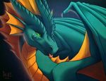  ambiguous_gender dragon falvie female feral green_eyes scalie solo tongue tongue_out western_dragon wings 