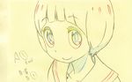  color_trace key_frame kill_la_kill mankanshoku_mako official_art production_art short_hair sketch smile solo sushio 