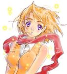  bad_id bad_pixiv_id lowres my-hime nishida_asako orange_shirt red_scarf scarf shirt solo tokiha_mai upper_body 