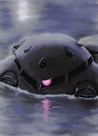 mecha mobile_suit_gundam no_humans partially_immersed solo taganer water z'gok 
