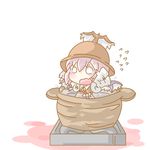  bad_end bad_id bad_pixiv_id chibi doromizu hat mystia_lorelei pot solo touhou 