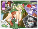  bad_anatomy flandre_scarlet highres hong_meiling izayoi_sakuya koakuma multiple_girls patchouli_knowledge remilia_scarlet shirosuzu touhou 