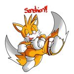  blush butt canine fox male mammal miles_prower penis sega senshion shy small_penis solo sonic_(series) 