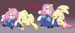  balls cum cumshot cutie_mark dickgirl equine feral fluttershy_(mlp) friendship_is_magic fur hair horsecock intersex long_hair mammal my_little_pony orgasm pegasus penis pink_hair shmutz-art wings yellow_fur 