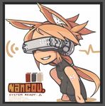  animal_ears cat_ears head_mounted_display long_hair nancou_(nankou) orange_hair original solo 