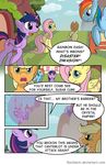  applejack_(mlp) blue_fur bubble_shield canterlot comic cutie_mark donzatch english_text equine fence fluttershy_(mlp) friendship_is_magic fur grass green_eyes group hair horn horse house mammal multi-colored_hair my_little_pony orange_fur pegasus pink_eyes pink_hair pony princess purple_fur purple_hair rainbow_dash_(mlp) rainbow_hair royalty shadow shield text tree twilight_sparkle_(mlp) winged_unicorn wings yellow_fur 