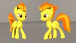  amber_eyes animated argodaemon cgi cutie_mark equine female feral friendship_is_magic hair horse mammal my_little_pony pegasus pony solo source_filmmaker spitfire_(mlp) two_tone_hair wings wonderbolts_(mlp) 