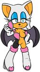  bat boots breasts clothing crotch exposed featureless_crotch female gloves mammal nude rouge_the_bat sega shoes solo sonic_(series) sonic_the_hedgehog tearing_clothes torn_clothing video_games 