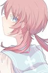  blue_eyes from_behind inazuma_eleven_(series) inazuma_eleven_go kirino_ranmaru long_hair looking_back male_focus pink_hair sailor shirota69 simple_background solo twintails white_background 