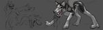  dog feral husky latex_(artist) mammal transformation 