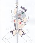  1girl genderswap large_breasts pole toriko_(series) 