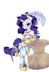  alpha_channel anthro anthrofied blue_eyes ceceliaa cutie_mark elbow_gloves equine eyeshadow female friendship_is_magic fur gloves hair half-closed_eyes horn legwear makeup mammal my_little_pony necklace obvious-decoy plain_background purple_hair rarity_(mlp) solo stockings transparent_background unicorn white_fur 