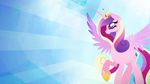  cutie_mark equine female feral friendship_is_magic fur hair horn horse mammal multi-colored_hair my_little_pony pink_fur pony princess_cadance_(mlp) purple_eyes purple_hair rariedash royalty smile solo winged_unicorn wings 