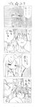  2girls 4koma :3 =_= ^_^ closed_eyes comic cool-kyou_shinja danna_ga_nani_wo_itte_iru_ka_wakaranai_ken glasses greyscale izumi_konata long_hair lucky_star monochrome multiple_girls sketch sweatdrop translated tsunashi_hajime tsunashi_kaoru 