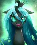  changeling equine female feral friendship_is_magic hair horn kyodashiro long_hair mammal my_little_pony queen_chrysalis_(mlp) solo 