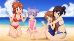  akiranyo beach bikini ichijou_hotaru koshigaya_komari miyauchi_renge non_non_biyori swimsuit 