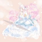  bride bride_(fire_emblem) closed_eyes dress female_my_unit_(fire_emblem:_kakusei) fire_emblem fire_emblem:_kakusei kirimochi_niwe long_hair my_unit_(fire_emblem:_kakusei) pink_hair wedding_dress 