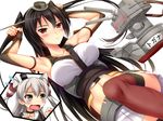  amatsukaze_(kancolle) kantai_collection nagato_(kancolle) rensouhou-kun yujin-yujin 