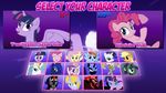  changeling character_select dashiemlpfim discord_(mlp) draconequus equine female feral fluttershy_(mlp) friendship_is_magic group horn horse king_sombra_(mlp) male mammal my_little_pony nightmare_moon_(mlp) original_character parody pinkie_pie_(mlp) pony princess princess_cadance_(mlp) princess_celestia_(mlp) princess_luna_(mlp) queen_chrysalis_(mlp) rainbow_dash_(mlp) rarity_(mlp) royalty twilight_sparkle_(mlp) unicorn video_games winged_unicorn wings 