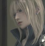  blonde_hair cloud_strife earrings final_fantasy final_fantasy_vii final_fantasy_vii_advent_children glasses green_eyes jewelry lipstick long_hair lowres makeup male_focus otoko_no_ko solo third-party_edit 