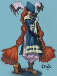  animal_ears antique_cannon artist_request bazooka boots braid breath_of_fire breath_of_fire_iii brown_eyes bunny_ears cannon glasses gloves hat long_hair momo_(breath_of_fire) orange_hair red_hair robe solo twintails weapon 