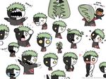  akatsuki akatsuki_(naruto) chibi naruto saurien the_many_faces_of zetsu 