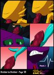  ... 2014 anthro bloodstone blush brother close-up comic dialog drooling english_text eyes_closed fellatio fur gay gem_(character) half-closed_eyes incest licking looking_down male nintendo nude oral oral_sex penis pok&#233;mon pok&eacute;mon sableye saliva sex sharp_teeth shiny_pok&#233;mon sibling teeth text tongue tongue_out vibrantechoes video_games 