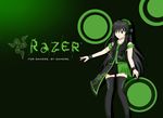  green_eyes headphones md5_mismatch razer rozenberg solo thighhighs zettai_ryouiki 