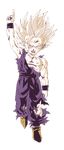  1boy dragon_ball dragonball_z lowres male male_focus saiyan solo son_gohan spiked_hair super_saiyan super_saiyan_2 torn_clothes 