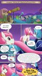  &lt;3 blue_eyes blue_hair blush cutie_mark english_text equine female feral friendship_is_magic fur group hair horn horse mammal my_little_pony pegasus pink_hair pony princess_celestia_(mlp) text unicorn vavacung wings 